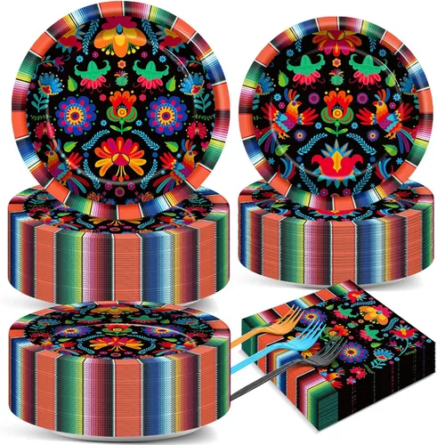 Miniatura 28 de 50 platos y servilletas de fútbol para invitados, suministros de fiesta, decoración de fiesta de cumpleaños de fútbol, juego de vajilla desechable
