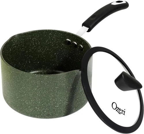 Miniatura 30 de La cacerola de piedra todo en uno y olla de cocina de Ozeri – 100% APEO, GenX, PFBS, PFOS, PFOA, NMP y revestimiento de fabricación alemana sin NEP