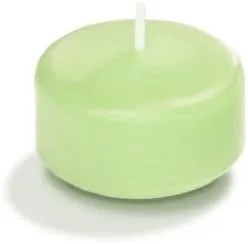 Miniatura 71 de yummi Caja de 18 velas flotantes color rojo rubí de 3 pulgadas