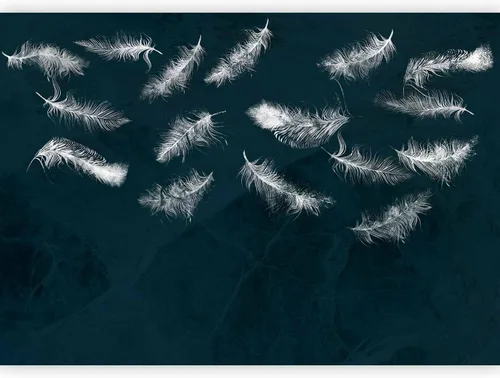 Miniatura 25 de artgeist Mural de pared de plumas de 98 x 69 pulgadas, tamaño XXL, no tejido, de forro polar, para decoración de pared, impresión fotográfica, #10