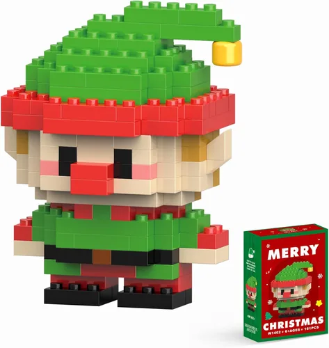 Miniatura 20 de Christmas Advent Calendar 2026 Building Sets Compatible with Lego Christmas 24 Days Countdown Gifts 24 Packs Christmas Model Building Micro Blocks