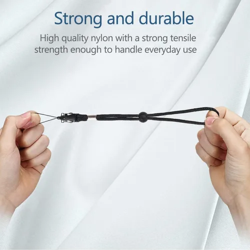 Miniatura 3 de Olympus VR-340 - Correa para el cuello (estilo de la pulsera) ajustable con liberación rápida., Negro -, Talla única