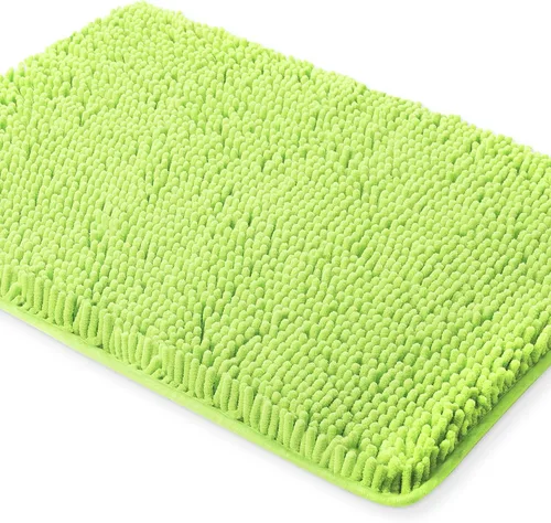 Miniatura 99 de Yeaban Alfombra de pasillo de baño de 24 x 72 pulgadas, antideslizante, alfombra de baño larga de felpilla gruesa, absorbente y lavable, alfombra