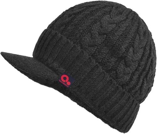 Miniatura 37 de Janey&Rubbins Gorro de punto diario con orejeras con forro polar y calavera