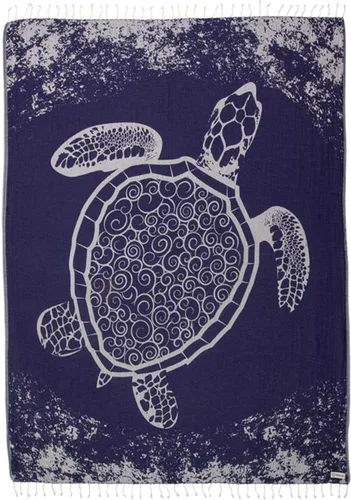 Miniatura 13 de Sand Cloud Marine Life Toalla turca, sin arena, 100% hilo de algodón orgánico, secado rápido, para playa, picnic, manta o toalla de baño, como se