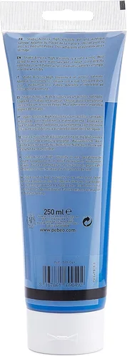 Miniatura 83 de PEBEO Studio Acrílicos de Alta Viscosidad, Acrílico Fino, 250 ml - Plata Iridiscente, 8.45 Fl Oz (Paquete de 1)