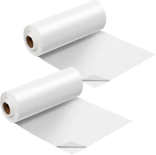 Miniatura 3 de Moukeren 2 rollos de mantel de circo de 40 x 100 pies, rollo de plástico desechable, suministros de fiesta para tienda de campaña grande, cortinas