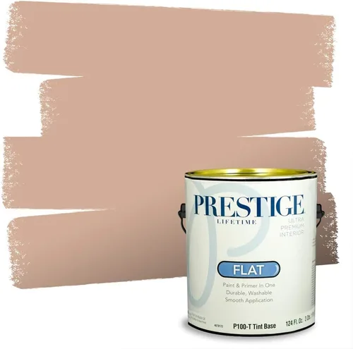 Miniatura 39 de PRESTIGE Pintura exterior e imprimación en uno, bronceado Aberdeen, plano, 1 galón