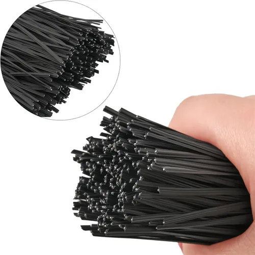 Miniatura 3 de Tangyinrd 300 lazos de plástico rojo de 5 pulgadas, bridas para cables, para bolsos, herramientas de jardinería