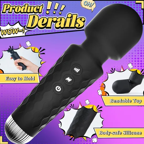 Miniatura 3 de Allovü - Vibrador de juguetes sexuales para mujeres, vibradores personales masajeadores, estimulador de clítoris recargable por USB, juguetes
