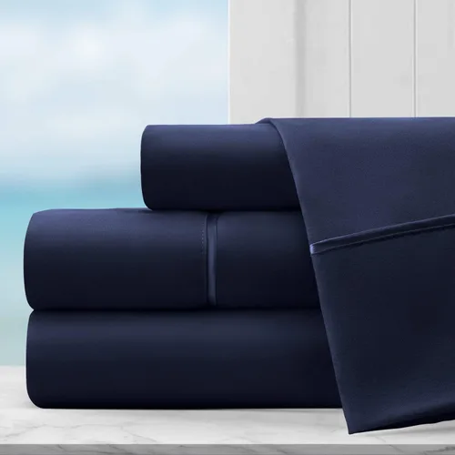 Miniatura 11 de Sábanas Flex Top Split Head Queen para cama ajustable de 800 TC-100% algodón, 4 piezas, sábanas divididas medias superiores para dormir número cama