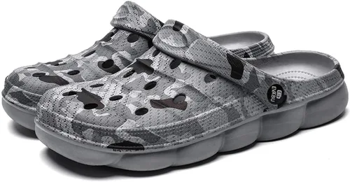 Miniatura 15 de CERYTHRINA Zuecos de jardín para hombre y mujer, sandalias de verano, ligeras, antideslizantes, zapatos deportivos unisex para adultos