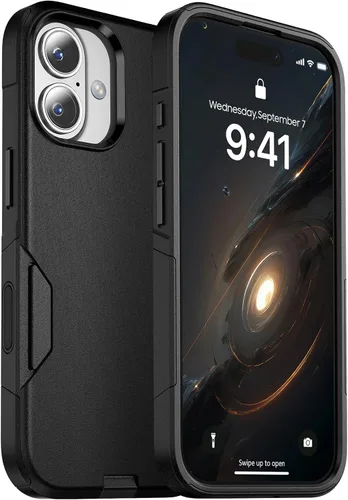 Miniatura 16 de jaroco Funda para iPhone 13 y Funda para iPhone 14 y Funda para iPhone 15 [Protección de Servicio Pesado][Protección contra Caídas de Grado