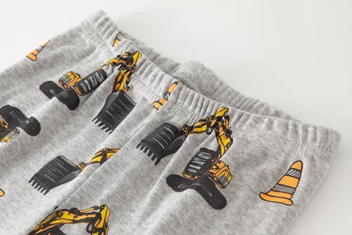 Miniatura 6 de Pijama para niños pequeños de manga larga, 100% algodón, 2 piezas, para niños de 1 a 10 años