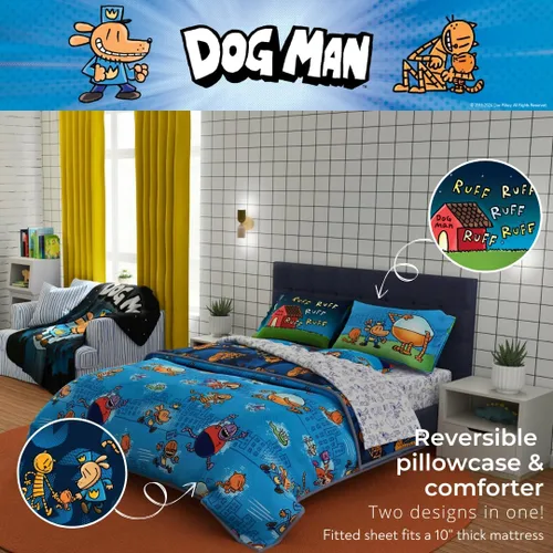 Miniatura 165 de Franco - Juego de edredón y sábanas supersuaves con funda, para niños, 7 piezas, tamaño matrimonial, Five Nights At Freddy's Cinco noches en Freddy's