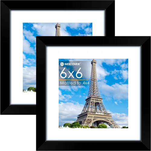 Miniatura 24 de NEXCOVER Portarretratos de 8.5 x 11 pulgadas, color negro, 10 unidades, marcos de fotos de 8.5 x 11 pulgadas con plexiglás HD inastillable, marcos