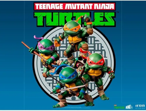 Miniatura 9 de Estatua Leonardo - TMNT - Minico - Iron Studios