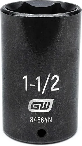 Miniatura 7 de GEARWRENCH - Juego de llaves de vaso de impacto estándar, color negro