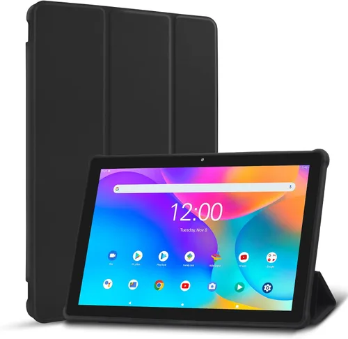 PRITOM 2026 Tablet Android 16 de 10 pulgadas, 64 GB, 1 TB expandible, pantalla IPS HD de 1280 x 800, procesador de cuatro núcleos, 6000 mAh,