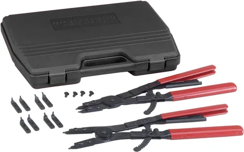 OTC 4513 Juego de pinzas de resorte de 2 piezas para uso intensivo, interno y externo