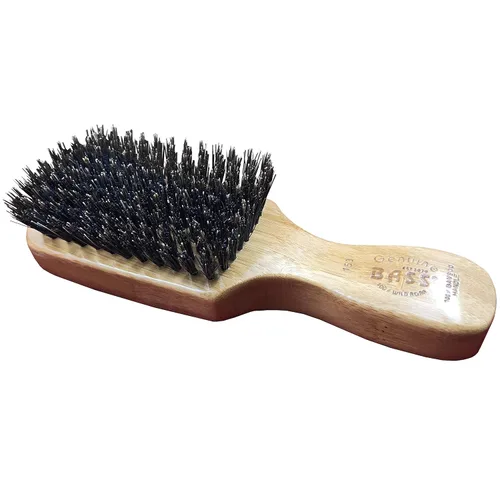 Miniatura 3 de Bass Brushes Cepillo de pelo 100% de cerdas de jabalí clásico para hombre, estilo club, con mango de bambú 100% puro, brillo, condiciones