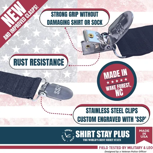 Miniatura 3 de Shirt Stay Plus La mejor camiseta del mundo se mantiene fabricada en Estados Unidos (estilo Y, serie seleccionada)