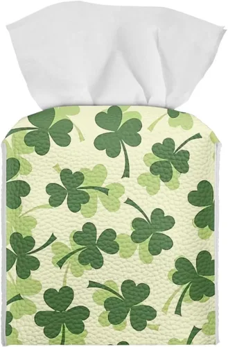 Miniatura 37 de Lindas decoraciones de ajolote con estampado de animales, caja de pañuelos de cuero, soporte de Navidad, organizador de papel de seda impermeable