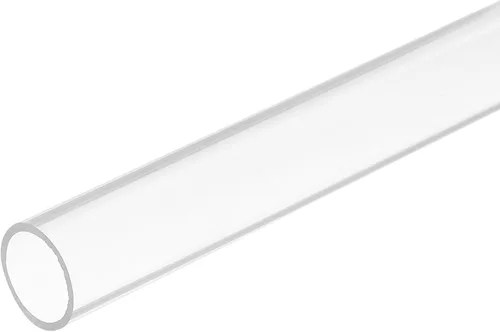 Miniatura 39 de MECCANIXITY Tubo acrílico rígido redondo tubo transparente 0.236 in ID 0.315 in OD 12.008 in longitud para lámparas y linternas, sistema