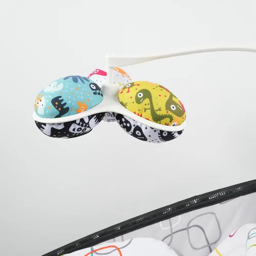 Miniatura 4 de Las bolas de repuesto (para columpio Mamaroo) ofrecen más interacción y opciones reversibles para complementar la cuna multicolor con MamaRoo en un