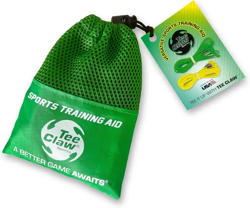 Miniatura 4 de Tee Claw - Paquete de 20 cordones para práctica de golf - Ayuda de entrenamiento multiusos, béisbol y otros deportes