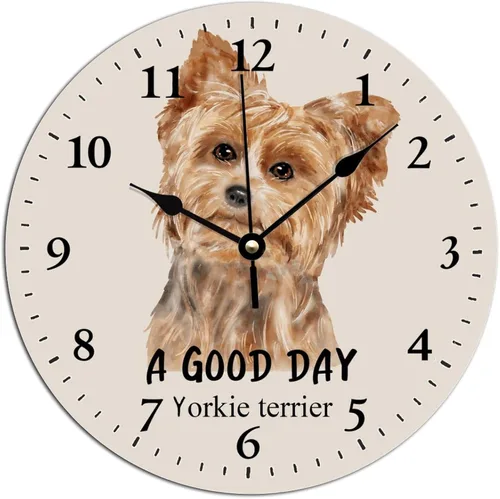 Miniatura 12 de ArogGeld Reloj de pared retro Corgi arco iris madera orgullo gay amante perro regalo LGBT cuarzo silencioso hogar colgante decorativo para sala
