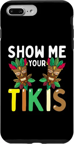 Miniatura 9 de Carcasa divertida para iPhone 14 Show Me Your Tikis Boobs Aloha Hawaii Luau