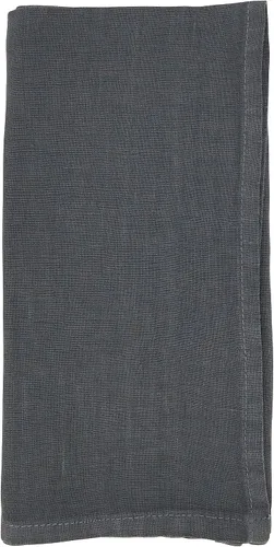 Miniatura 6 de Saro Lifestyle Pure Linen Elegance Servilleta de mesa (juego de 4), aguamarina, 20 pulgadas