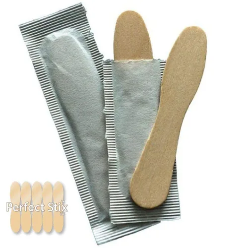 Miniatura 3 de Perfect Stix Cucharas de degustación envueltas en madera. 3 pulgadas de largo. Paquete de 100