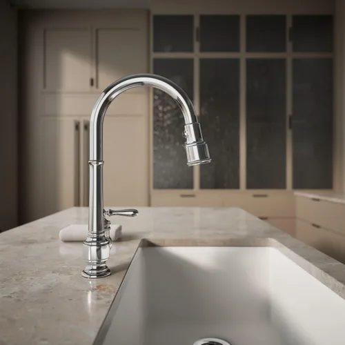 Miniatura 7 de Kohler k-99260 – 2BZ artefactos de un solo orificio fregadero de cocina llave con boquilla plegable de 17-5/8 pulgadas y 3 funciones de rociador