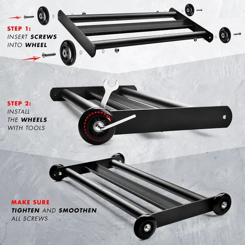 Miniatura 8 de Yes4All Glute Ham Glider, Exercise Wheels for Home Gym Fitness, Glute Hamstring, Booty Building
