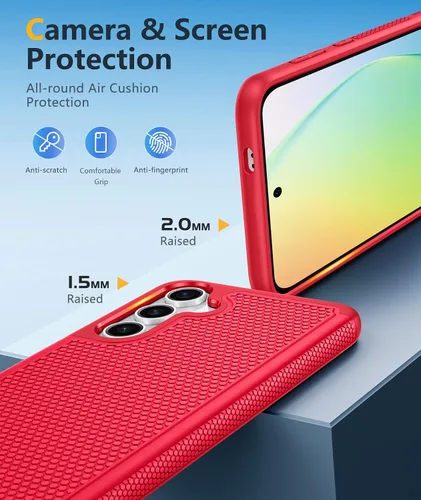 Miniatura 582 de FNTCASE Funda para iPhone 17 Pro: Fundas delgadas translúcidas de color azul claro compatibles con MagSafe, protección completa de la cámara