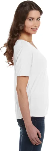 Miniatura 4 de Bella + lona para mujer Flowy Simple cuello en V8815
