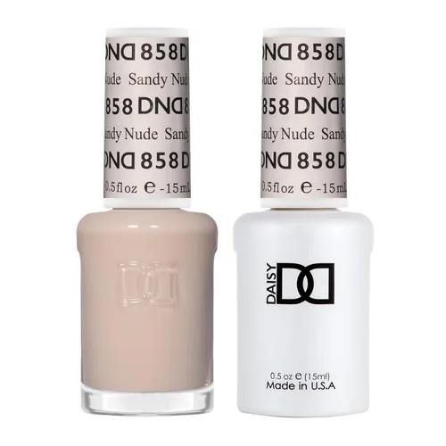 Miniatura 30 de Juego de esmalte de gel DND, Colección Sheer, esmalte de gel UV/LED y laca de uñas de secado al aire, dúo de esmalte sin astillas a juego, 0.5 onzas