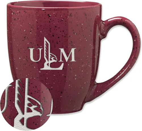 Miniatura 479 de Rico Industries NCAA Virginia Tech Hokies Maroon - Taza de café de cerámica grabada con láser, color del equipo, 16 onzas