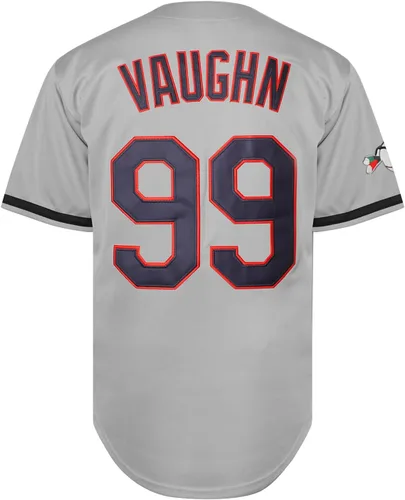 Miniatura 3 de Ricky Vaughn 99 - Camiseta de béisbol de la película para hombre, estilo hip hop, ropa de los años 90, camiseta cosida para fanáticos