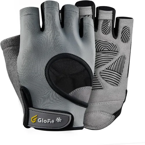 Guantes de entrenamiento para mujeres y hombres, guantes ligeros de levantamiento de peso, transpirables, sin dedos, guantes de gimnasio, ejercicio,