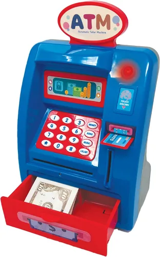 Miniatura 4 de Alcancía de ahorro de cajero automático preescolar, luz y sonido, para niños pequeños