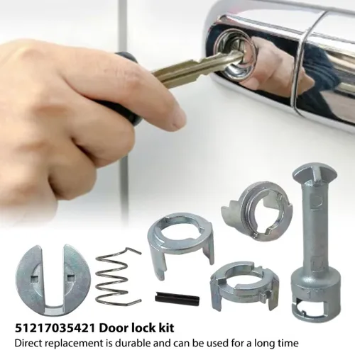Miniatura 5 de USonline911 Kit de reparación de cilindro de bloqueo de puerta para BMW X5 3.0i Sport Utility 4 puertas 3.0L 2979CC l6 gas DOHC aspirado naturalmente