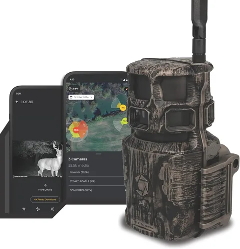 Miniatura 11 de Stealth Cam Revolver 2.0-360 grados cámara de rastreo celular - Paquete de 2