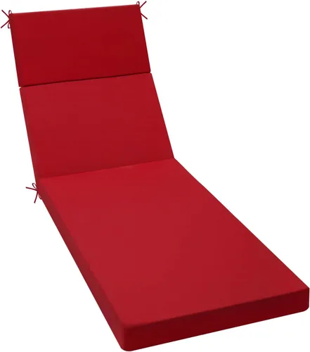 Miniatura 26 de idee-home Cojines de tumbona para exteriores, para muebles de patio, 72 pulgadas de largo x 21 pulgadas de ancho x 3 pulgadas de profundidad