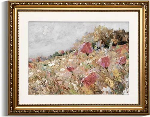 Miniatura 58 de VIYYIEA Arte de Pared con Marco Dorado Impresión en Lienzo Decoración del Hogar para Sala de Estar Mujeres Leyendo Cuadros para Dormitorio Baño