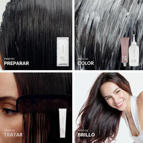 Miniatura 4 de Clairol ColorStrong - Tinte de cabello permanente sin amoniaco, color ceniza claro 6.1 - Color de cabello Machu Picchu, paquete de 1 unidad 6.1