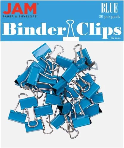 Miniatura 32 de Broches aprietapapeles JAM Paper®, Blanco