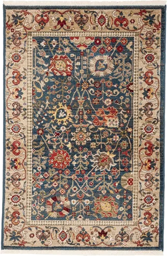 Miniatura 36 de SAFAVIEH Kashan Collection - Alfombra de área de 2 x 3 pies, color beige y gris pardo, diseño oriental tradicional, no desprende pelusa y de fácil